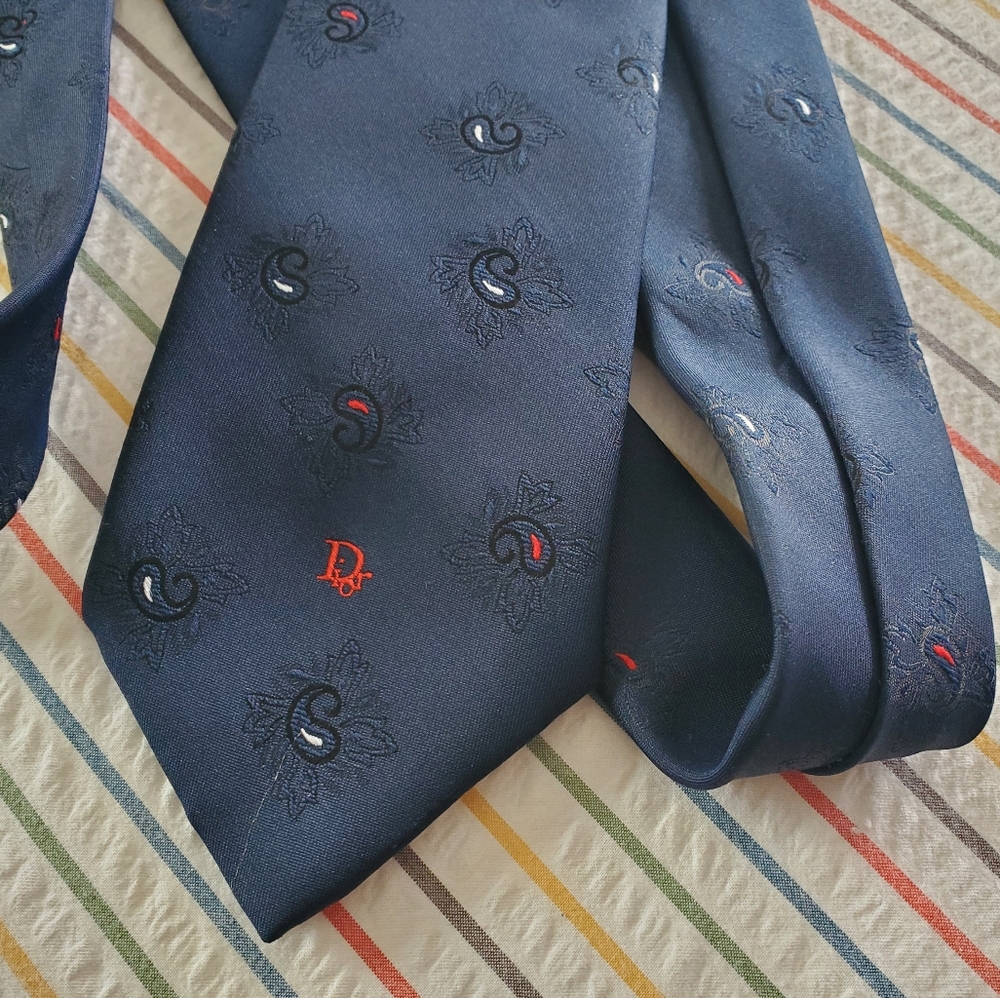 Christian Dior monsieur vintage tie - Picture 2 of 5